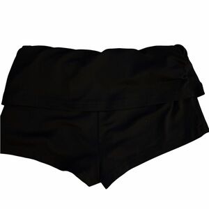 SHEIN Black Fold-Over Shorts